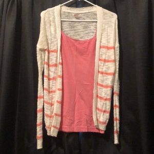 Lightweight striped cardigan 🌸